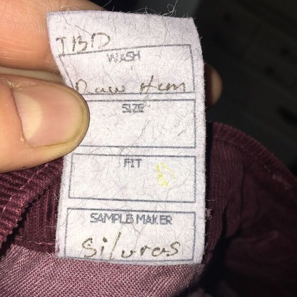 Current/Elliott stiletto cropped corduroy pants - Picture 5 of 6